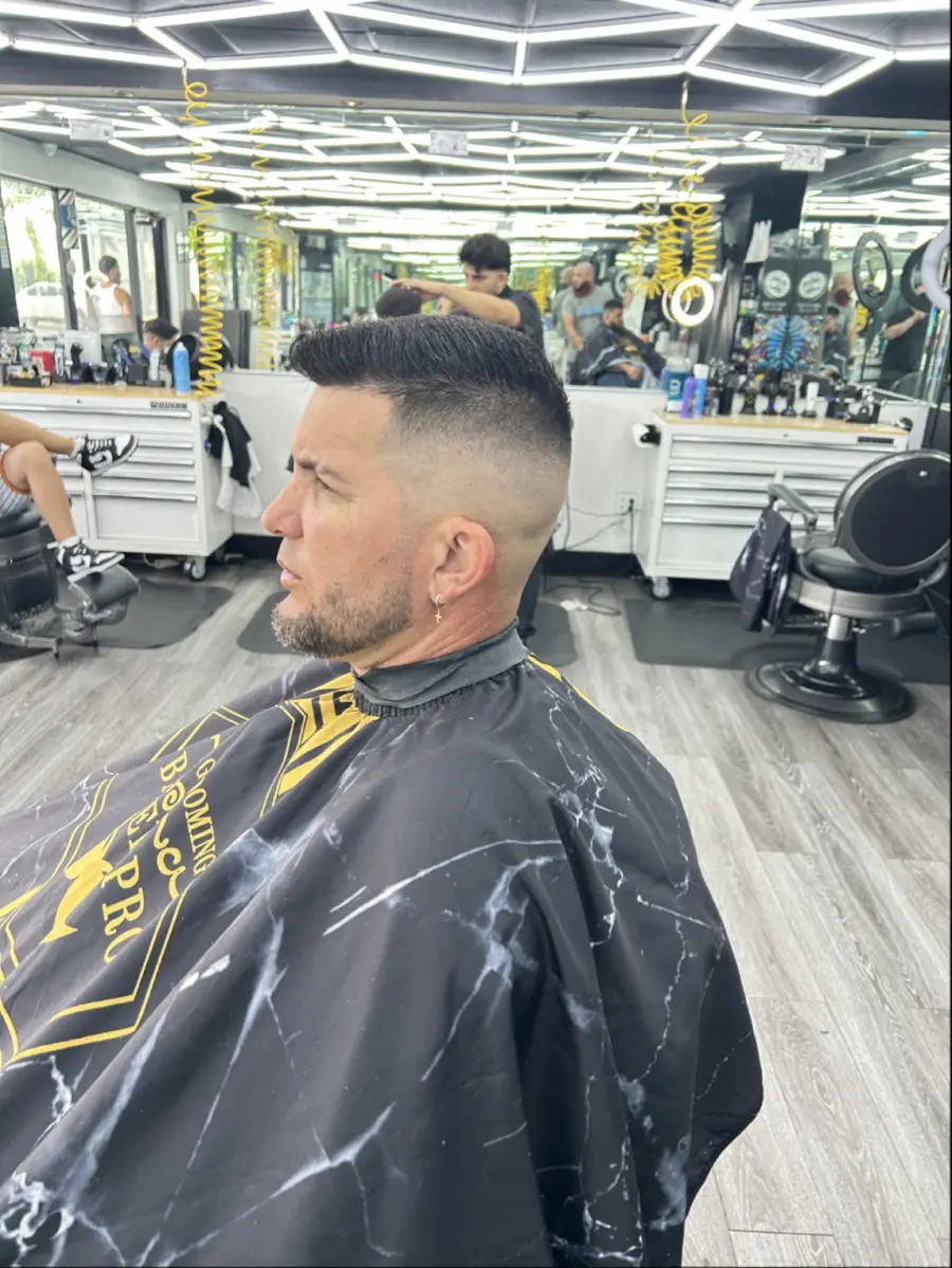 Classic short cut with fade